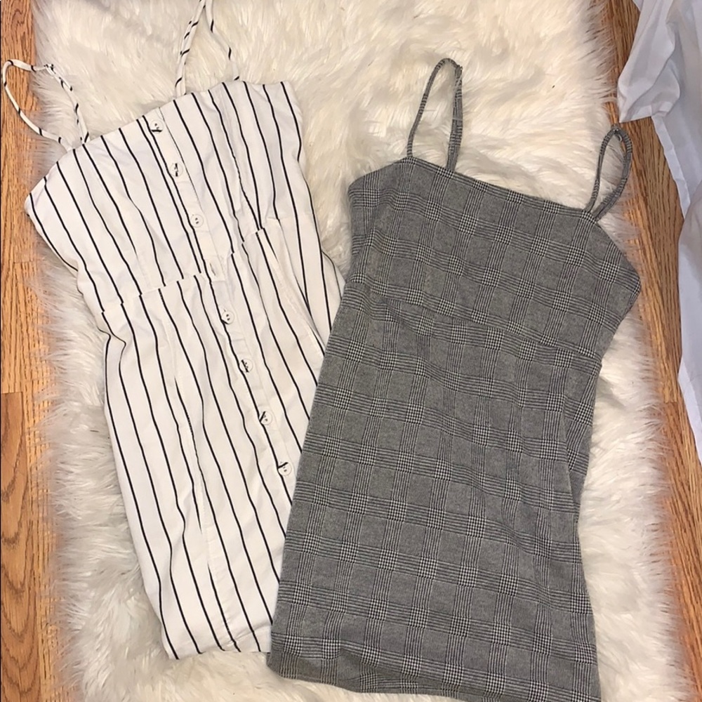 Two mini dresses